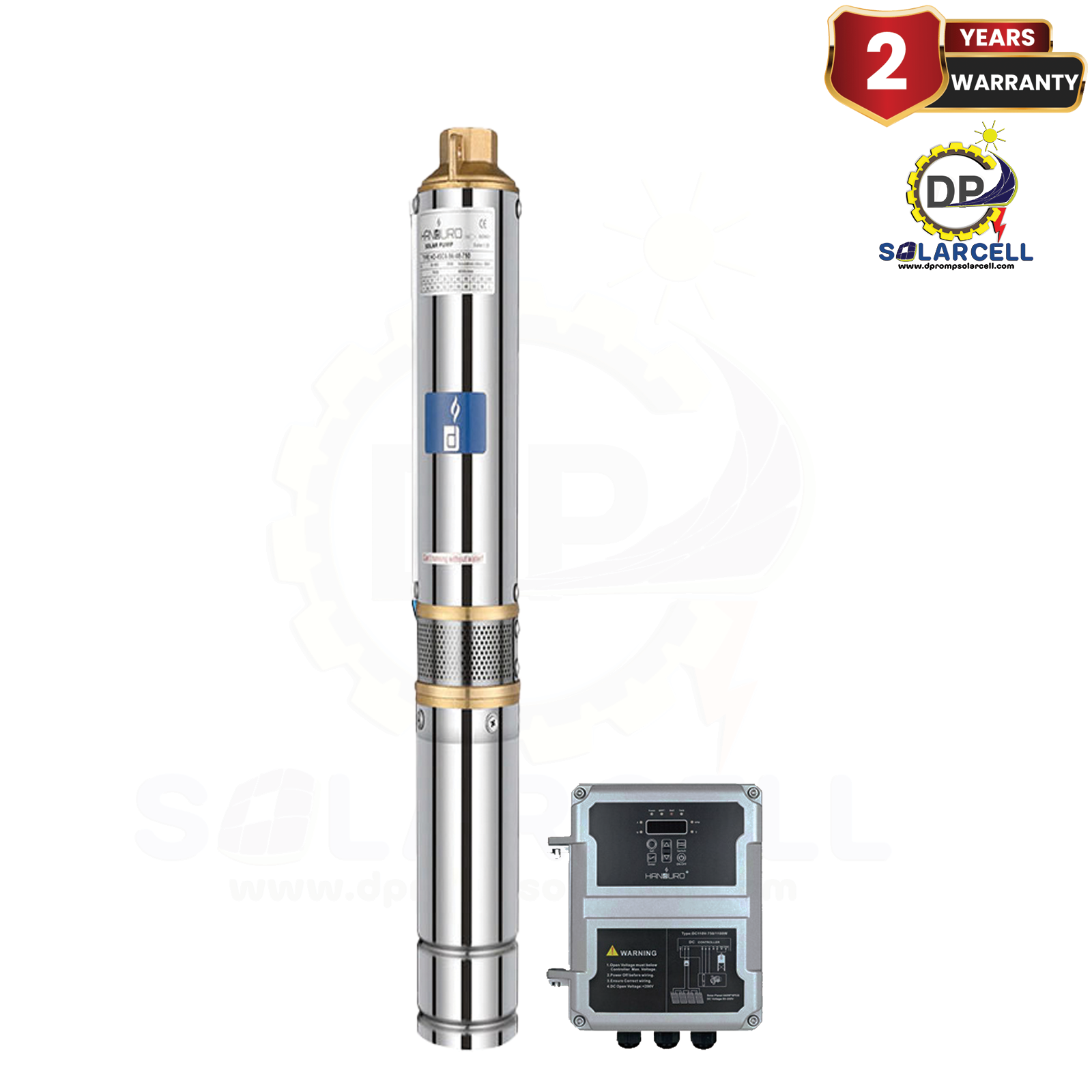 Handuro 2SC2.5 ส่งสูง 36 เมตร ระบบ 24Vdc ขนาด 300W ท่อส่ง 1.25 นิ้ว