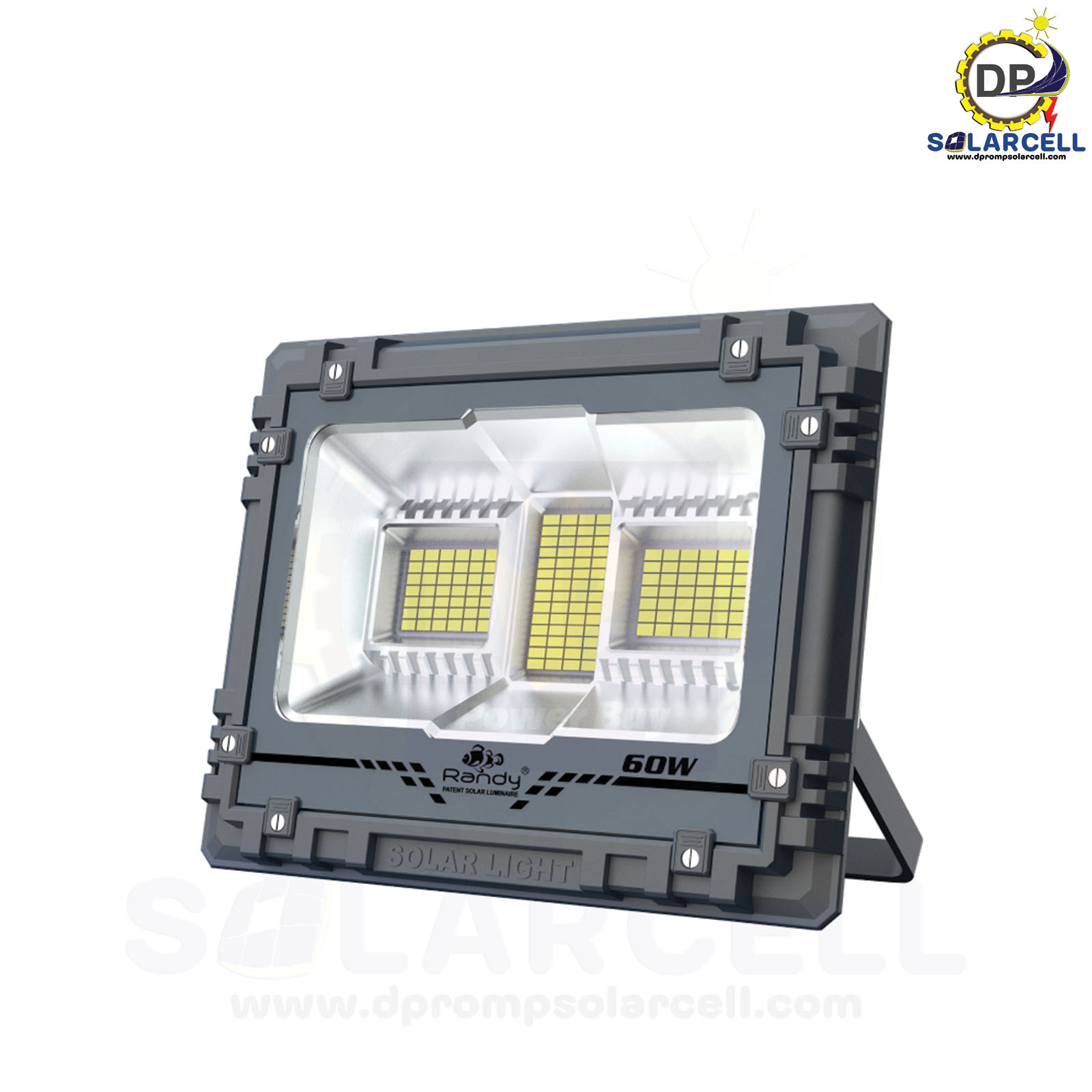 สปอร์ตไลท์โซล่าร์เซลล์ RANDY POWER 60W