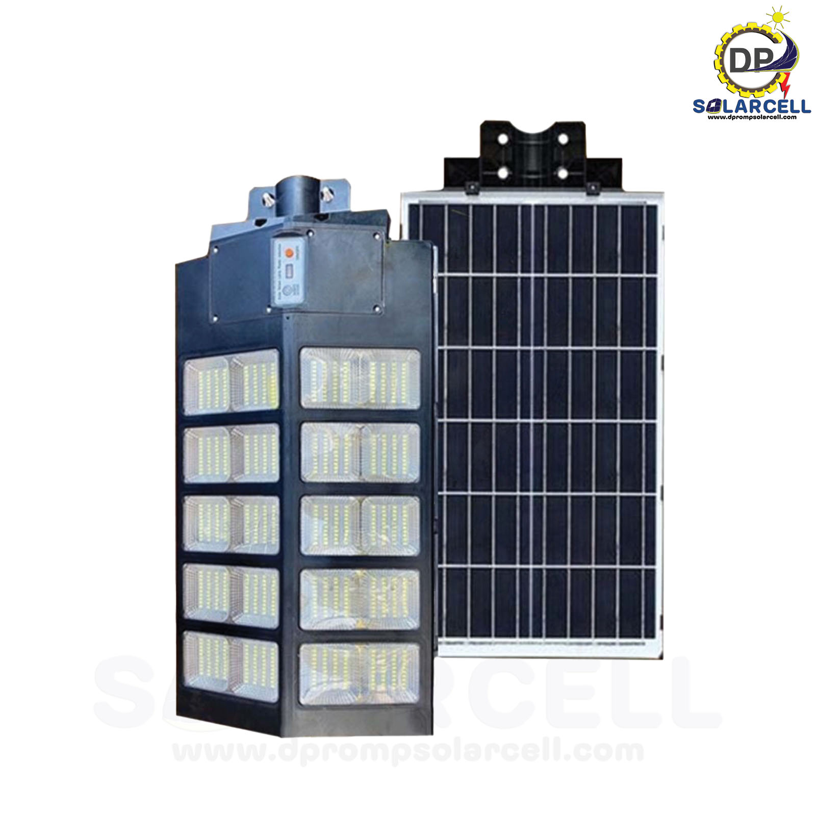 สปอร์ตไลท์โซล่าร์เซลล์ RICHLED POWER 1000W (ปีกผีเสื้อ)