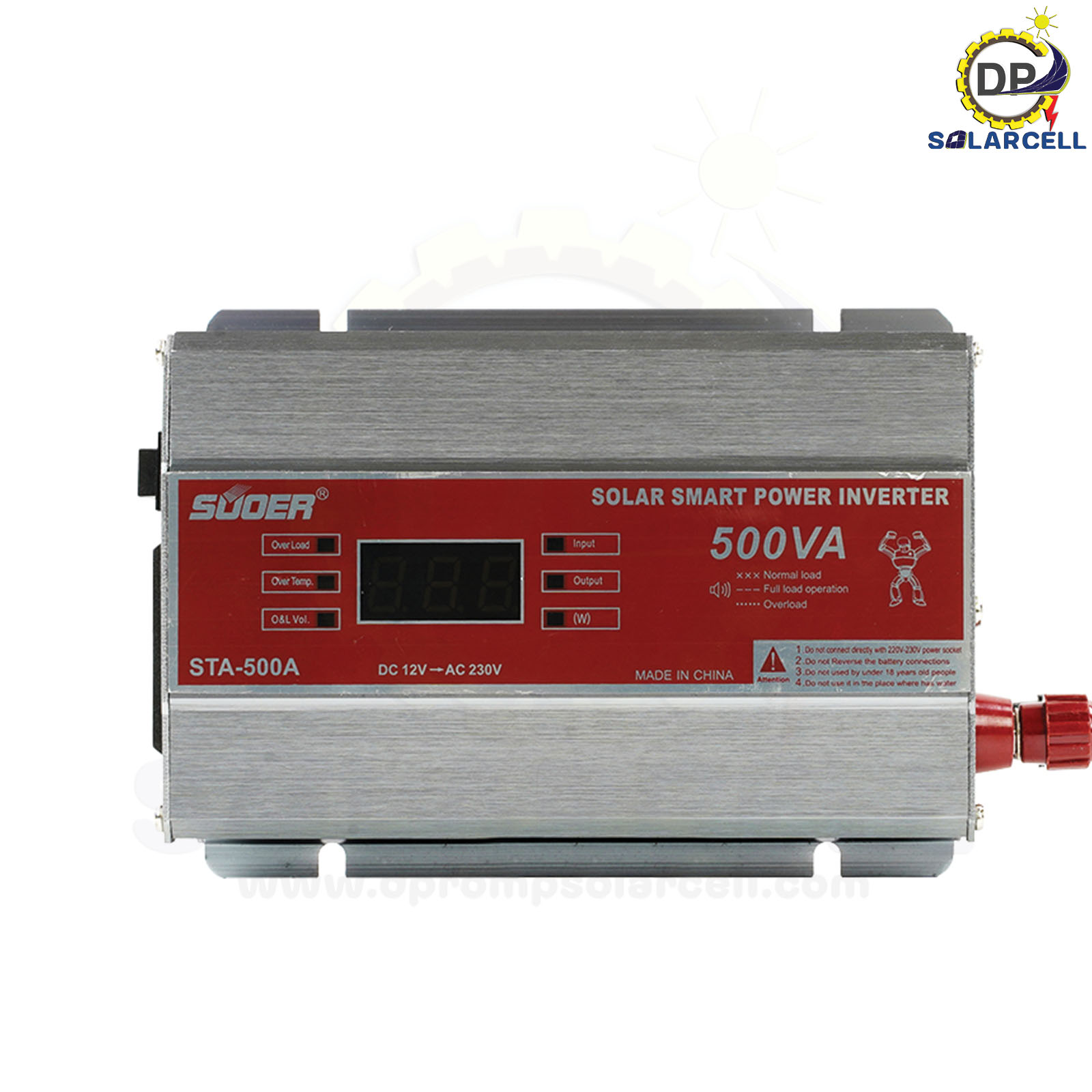 SUOER MODIFIED SINE WAVE INVERTER STA-500A (12V/500VA)