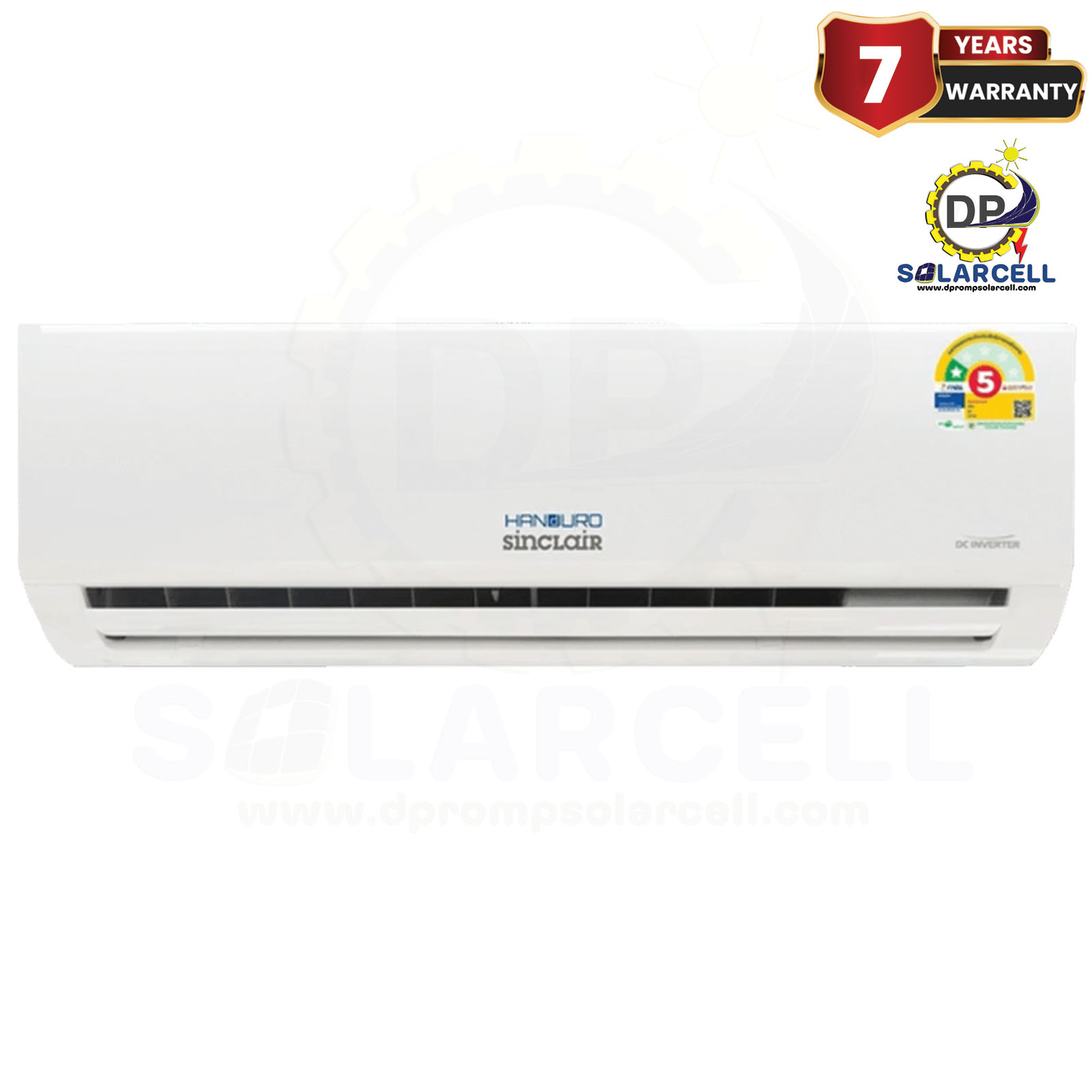 AIR SINCLAIR HANDURO HYBIRD SOLAR AIR 17500 BTU